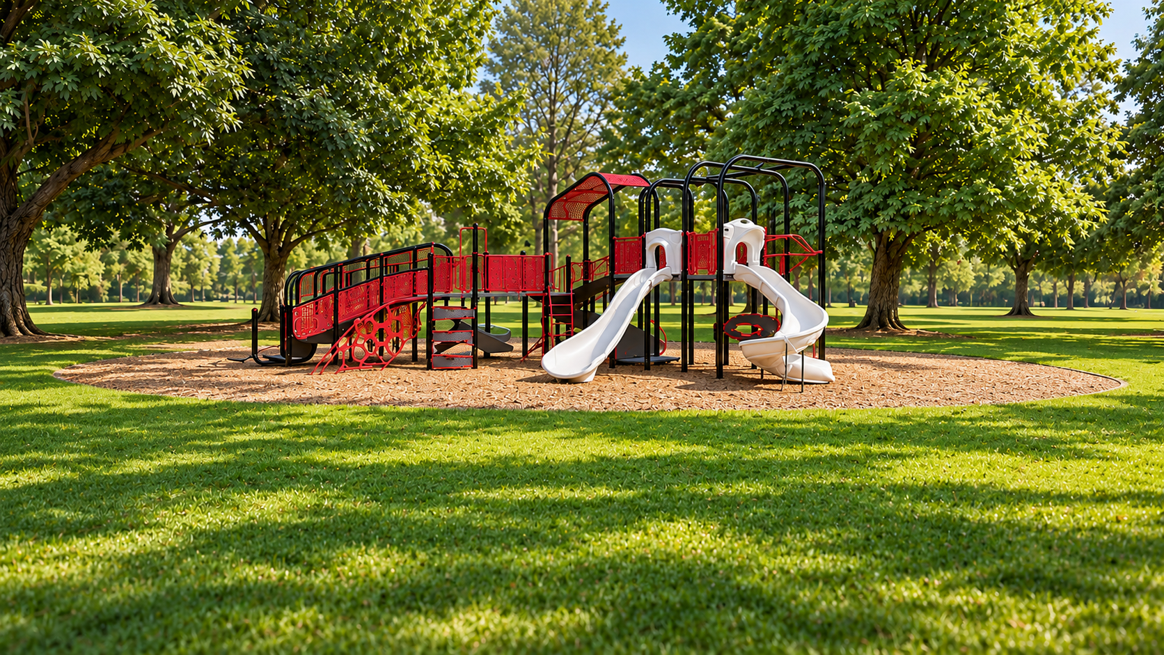 Proposed New London Recreation Park playground rendering 1