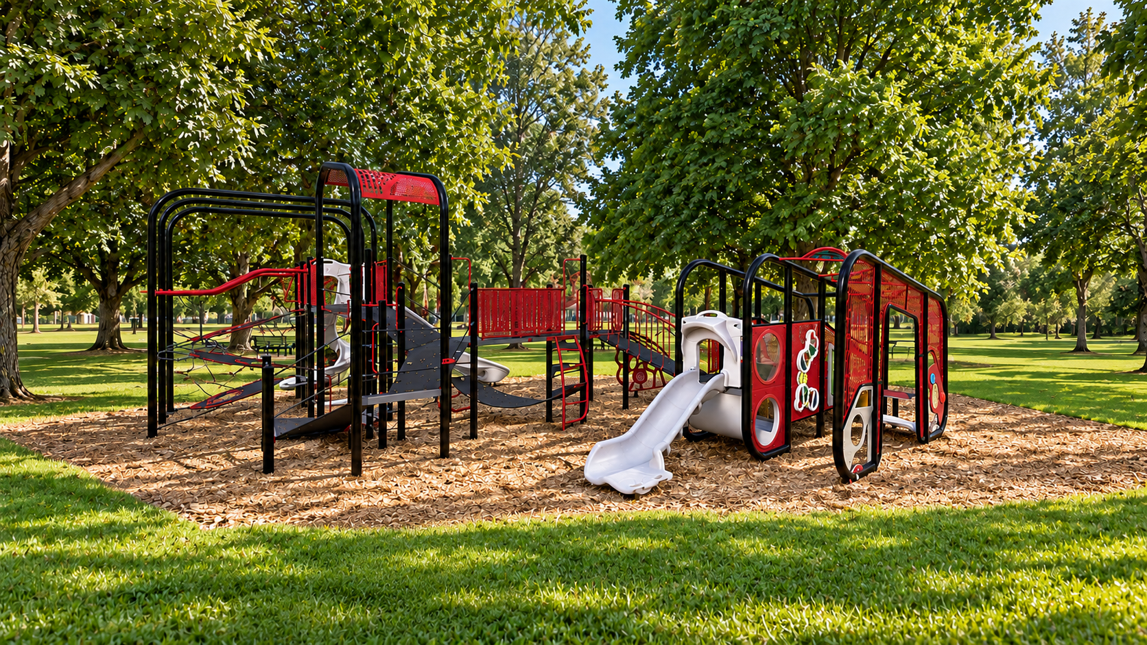 Proposed New London Recreation Park playground rendering 3