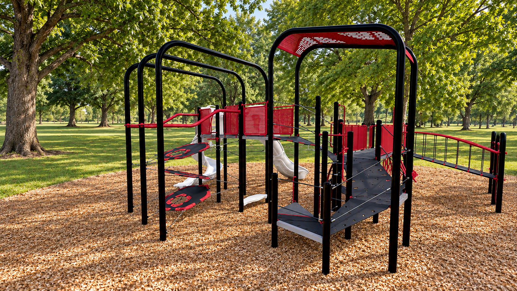 Proposed New London Recreation Park playground rendering 6